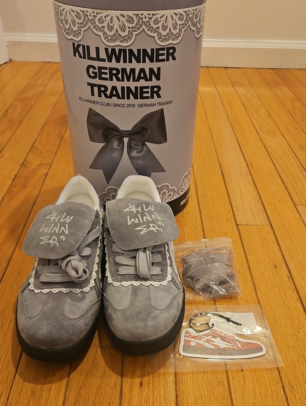 Gray Women's Trainer Sneakers